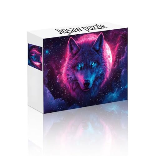 Puzzle Erwachsene 1500 Teile Wolf, Tier Puzzle Lernspiel Herausforderung Schwierigkeit, Vielfältig und Bunt Puzzlespiele, Freizeitaktivität Lustige Geschenke Wohndeko für Erwachsene ab 14 Jahren K-5 Puzzle Erwachsene 1500 Teile Wolf, Tier Puzzle Lernspiel Herausforderung Schwierigkeit, Vielfältig und Bunt Puzzlespiele, Freizeitaktivität Lustige Geschenke Wohndeko für Erwachsene ab 14 Jahren K-5 von Linncen