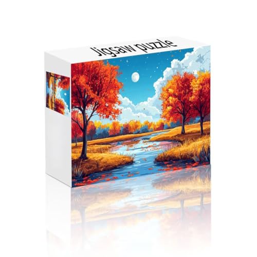 Puzzle Erwachsene 1500 Teile Wolke, Baum Puzzle Lernspiel Herausforderung Schwierigkeit, Vielfältig und Bunt Puzzlespiele, Freizeitaktivität Lustige Geschenke Wohndeko für Erwachsene ab 14 Jahren D-0 von Linncen
