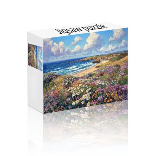 Puzzle Erwachsene 1500 Teile Wolke, Blume Puzzle Lernspiel Herausforderung Schwierigkeit, Vielfältig und Bunt Puzzlespiele, Freizeitaktivität Lustige Geschenke Wohndeko für Erwachsene ab 14 Jahren E-3 von Linncen
