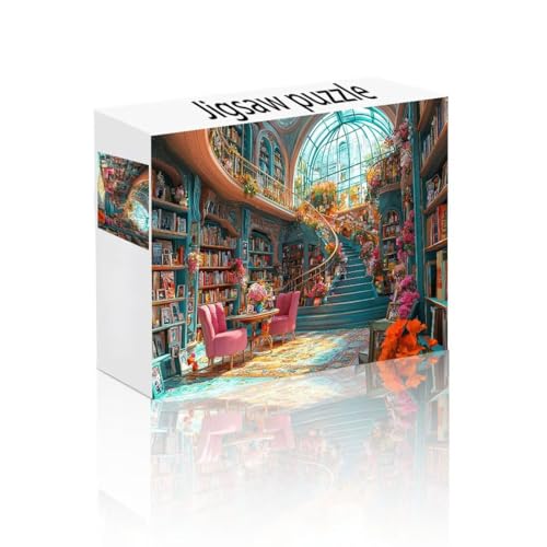 Puzzle Erwachsene 1500 Teile Zimmer, Romantisch Puzzle Lernspiel Herausforderung Schwierigkeit, Vielfältig Puzzlespiele, Freizeitaktivität Lustige Geschenke Wohndeko für Erwachsene ab 14 Jahren M-0 von Linncen