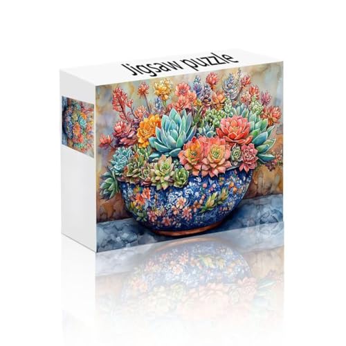 Puzzle Erwachsene 2000 Teile Anlage, Blume Puzzle Lernspiel Herausforderung Schwierigkeit, Vielfältig Bunt Puzzlespiele, Freizeitaktivität Lustige Geschenke Wohndeko für Erwachsene ab 14 Jahren O-2 von Linncen