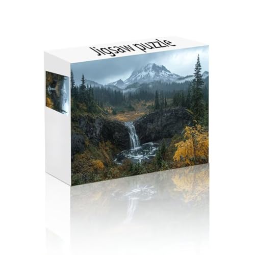 Puzzle Erwachsene 2000 Teile Berg, Fallen Puzzle Lernspiel Herausforderung Schwierigkeit, Vielfältig und Bunt Puzzlespiele, Freizeitaktivität Lustige Geschenke Wohndeko für Erwachsene ab 14 Jahren Z-4 von Linncen