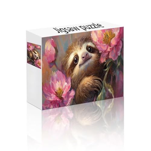 Puzzle Erwachsene 2000 Teile Blume, Faultier Puzzle Lernspiel Herausforderung Schwierigkeit, Vielfältig Bunt Puzzlespiele, Freizeitaktivität Lustige Geschenke Wohndeko für Erwachsene ab 14 Jahren L-2 Puzzle Erwachsene 2000 Teile Blume, Faultier Puzzle Lernspiel Herausforderung Schwierigkeit, Vielfältig Bunt Puzzlespiele, Freizeitaktivität Lustige Geschenke Wohndeko für Erwachsene ab 14 Jahren L-2 von Linncen