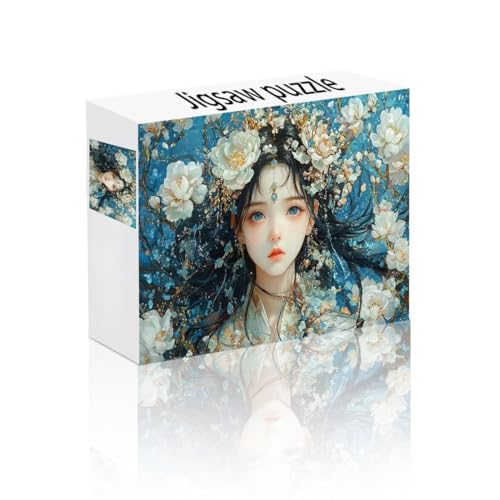 Puzzle Erwachsene 2000 Teile Blume, Mädchen Puzzle Lernspiel Herausforderung Schwierigkeit, Vielfältig Bunt Puzzlespiele, Freizeitaktivität Lustige Geschenke Wohndeko für Erwachsene ab 14 Jahren S-2 von Linncen