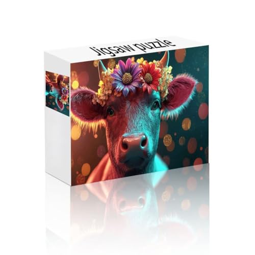 Puzzle Erwachsene 2000 Teile Blume, Ochse Kinderpuzzle Lernspiel Herausforderung Schwierigkeit, Vielfältig und Bunt Puzzlespiele, Lustige Geschenke Wohndeko für Erwachsene und Kinder ab 14 Jahren S-7 Puzzle Erwachsene 2000 Teile Blume, Ochse Kinderpuzzle Lernspiel Herausforderung Schwierigkeit, Vielfältig und Bunt Puzzlespiele, Lustige Geschenke Wohndeko für Erwachsene und Kinder ab 14 Jahren S-7 von Linncen