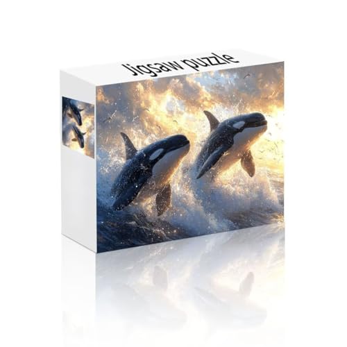 Puzzle Erwachsene 2000 Teile Delphin, Meer Puzzle Lernspiel Herausforderung Schwierigkeit, Vielfältig Bunt Puzzlespiele, Freizeitaktivität Lustige Geschenke Wohndeko für Erwachsene ab 14 Jahren R-1 Puzzle Erwachsene 2000 Teile Delphin, Meer Puzzle Lernspiel Herausforderung Schwierigkeit, Vielfältig Bunt Puzzlespiele, Freizeitaktivität Lustige Geschenke Wohndeko für Erwachsene ab 14 Jahren R-1 von Linncen