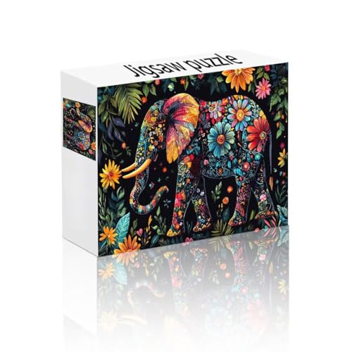 Puzzle Erwachsene 2000 Teile Elefant, Blume Puzzle Lernspiel Herausforderung Schwierigkeit, Vielfältig Bunt Puzzlespiele, Freizeitaktivität Lustige Geschenke Wohndeko für Erwachsene ab 14 Jahren K-2 Puzzle Erwachsene 2000 Teile Elefant, Blume Puzzle Lernspiel Herausforderung Schwierigkeit, Vielfältig Bunt Puzzlespiele, Freizeitaktivität Lustige Geschenke Wohndeko für Erwachsene ab 14 Jahren K-2 von Linncen