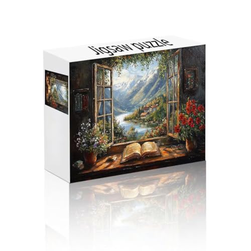 Puzzle Erwachsene 2000 Teile Fenster, Landschaft Puzzle Lernspiel Herausforderung Schwierigkeit, Vielfältig Puzzlespiele, Freizeitaktivität Lustige Geschenke Wohndeko für Erwachsene ab 14 Jahren Y-2 Puzzle Erwachsene 2000 Teile Fenster, Landschaft Puzzle Lernspiel Herausforderung Schwierigkeit, Vielfältig Puzzlespiele, Freizeitaktivität Lustige Geschenke Wohndeko für Erwachsene ab 14 Jahren Y-2 von Linncen