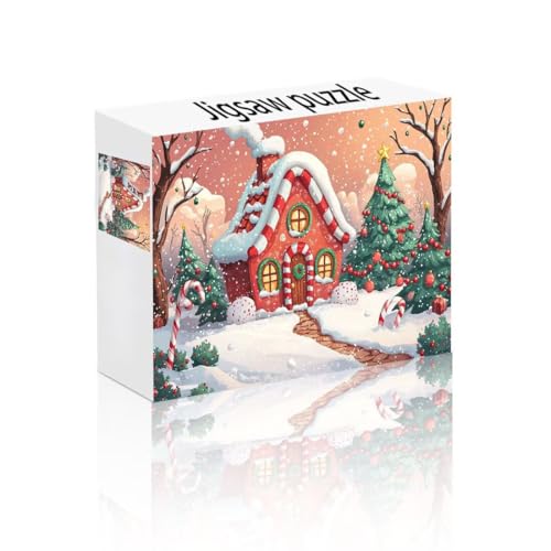 Puzzle Erwachsene 2000 Teile Haus, Baum Puzzle Lernspiel Herausforderung Schwierigkeit, Vielfältig und Bunt Puzzlespiele, Freizeitaktivität Lustige Geschenke Wohndeko für Erwachsene ab 14 Jahren B-7 von Linncen