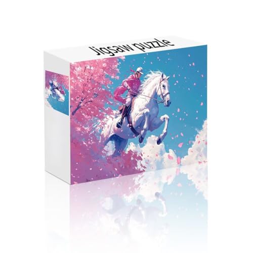 Puzzle Erwachsene 2000 Teile Kirschblüten, Pferd Puzzle Lernspiel Herausforderung Schwierigkeit, Vielfältig Puzzlespiele, Freizeitaktivität Lustige Geschenke Wohndeko für Erwachsene ab 14 Jahren J-6 Puzzle Erwachsene 2000 Teile Kirschblüten, Pferd Puzzle Lernspiel Herausforderung Schwierigkeit, Vielfältig Puzzlespiele, Freizeitaktivität Lustige Geschenke Wohndeko für Erwachsene ab 14 Jahren J-6 von Linncen