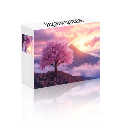 Puzzle Erwachsene 2000 Teile Landschaft, Sonnenuntergang Puzzle Lernspiel Herausforderung Schwierigkeit, Vielfältig Puzzlespiele, Freizeitaktivität Lustige Geschenke für Erwachsene ab 14 Jahren S-1 von Linncen