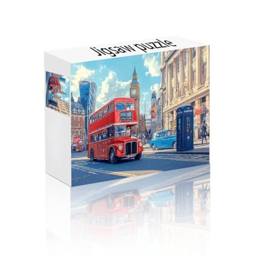 Puzzle Erwachsene 2000 Teile New York, Stadt Puzzle Lernspiel Herausforderung Schwierigkeit, Vielfältig Bunt Puzzlespiele, Freizeitaktivität Lustige Geschenke Wohndeko für Erwachsene ab 14 Jahren Q-3 von Linncen