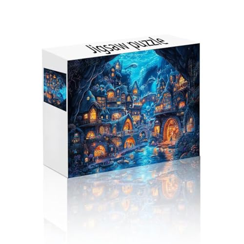 Puzzle Erwachsene 2000 Teile Schloss, Haus Puzzle Lernspiel Herausforderung Schwierigkeit, Vielfältig Bunt Puzzlespiele, Freizeitaktivität Lustige Geschenke Wohndeko für Erwachsene ab 14 Jahren Q-4 von Linncen