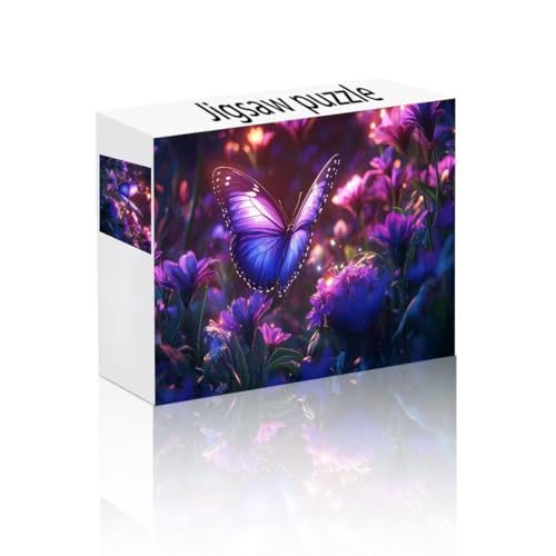 Puzzle Erwachsene 2000 Teile Schmetterling, Blume Puzzle Lernspiel Herausforderung Schwierigkeit, Vielfältig Puzzlespiele, Freizeitaktivität Lustige Geschenke Wohndeko für Erwachsene ab 14 Jahren C-6 von Linncen