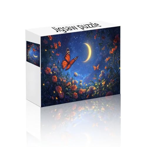 Puzzle Erwachsene 2000 Teile Schmetterling, Mond Puzzle Lernspiel Herausforderung Schwierigkeit, Vielfältig Puzzlespiele, Freizeitaktivität Lustige Geschenke Wohndeko für Erwachsene ab 14 Jahren M-8 Puzzle Erwachsene 2000 Teile Schmetterling, Mond Puzzle Lernspiel Herausforderung Schwierigkeit, Vielfältig Puzzlespiele, Freizeitaktivität Lustige Geschenke Wohndeko für Erwachsene ab 14 Jahren M-8 von Linncen