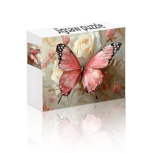Puzzle Erwachsene 2000 Teile Schmetterling, Tier Puzzle Lernspiel Herausforderung Schwierigkeit, Vielfältig Puzzlespiele, Freizeitaktivität Lustige Geschenke Wohndeko für Erwachsene ab 14 Jahren P-4 von Linncen