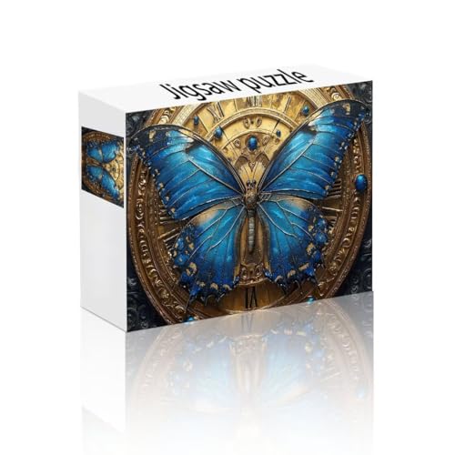 Puzzle Erwachsene 2000 Teile Schmetterling, Uhr Puzzle Lernspiel Herausforderung Schwierigkeit, Vielfältig Puzzlespiele, Freizeitaktivität Lustige Geschenke Wohndeko für Erwachsene ab 14 Jahren Z-2 Puzzle Erwachsene 2000 Teile Schmetterling, Uhr Puzzle Lernspiel Herausforderung Schwierigkeit, Vielfältig Puzzlespiele, Freizeitaktivität Lustige Geschenke Wohndeko für Erwachsene ab 14 Jahren Z-2 von Linncen