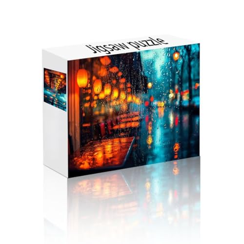 Puzzle Erwachsene 2000 Teile Stadt, Straße Puzzle Lernspiel Herausforderung Schwierigkeit, Vielfältig Bunt Puzzlespiele, Freizeitaktivität Lustige Geschenke Wohndeko für Erwachsene ab 14 Jahren Q-8 von Linncen