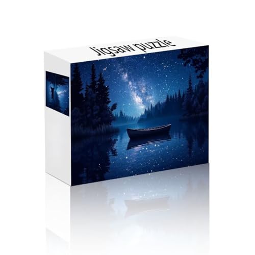 Puzzle Erwachsene 2000 Teile Sternenhimmel, Boot Puzzle Lernspiel Herausforderung Schwierigkeit, Vielfältig Puzzlespiele, Freizeitaktivität Lustige Geschenke Wohndeko für Erwachsene ab 14 Jahren P-4 Puzzle Erwachsene 2000 Teile Sternenhimmel, Boot Puzzle Lernspiel Herausforderung Schwierigkeit, Vielfältig Puzzlespiele, Freizeitaktivität Lustige Geschenke Wohndeko für Erwachsene ab 14 Jahren P-4 von Linncen