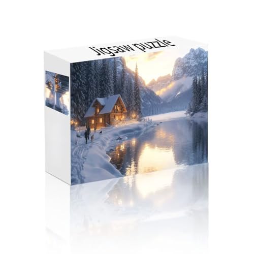 Puzzle Erwachsene 2000 Teile Winter, Landschaft Puzzle Lernspiel Herausforderung Schwierigkeit, Vielfältig Puzzlespiele, Freizeitaktivität Lustige Geschenke Wohndeko für Erwachsene ab 14 Jahren T-4 Puzzle Erwachsene 2000 Teile Winter, Landschaft Puzzle Lernspiel Herausforderung Schwierigkeit, Vielfältig Puzzlespiele, Freizeitaktivität Lustige Geschenke Wohndeko für Erwachsene ab 14 Jahren T-4 von Linncen