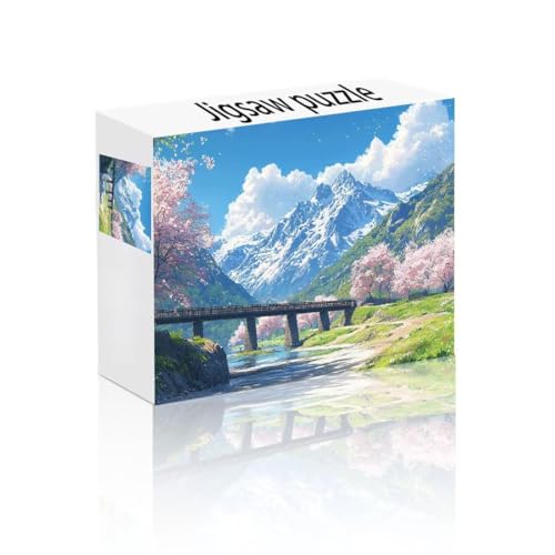 Puzzle Erwachsene 2000 Teile Wolke, Berg Puzzle Lernspiel Herausforderung Schwierigkeit, Vielfältig und Bunt Puzzlespiele, Freizeitaktivität Lustige Geschenke Wohndeko für Erwachsene ab 14 Jahren I-3 von Linncen