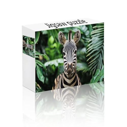 Puzzle Erwachsene 2000 Teile Zebra, Blätter Puzzle Lernspiel Herausforderung Schwierigkeit, Vielfältig Bunt Puzzlespiele, Freizeitaktivität Lustige Geschenke Wohndeko für Erwachsene ab 14 Jahren C-5 Puzzle Erwachsene 2000 Teile Zebra, Blätter Puzzle Lernspiel Herausforderung Schwierigkeit, Vielfältig Bunt Puzzlespiele, Freizeitaktivität Lustige Geschenke Wohndeko für Erwachsene ab 14 Jahren C-5 von Linncen