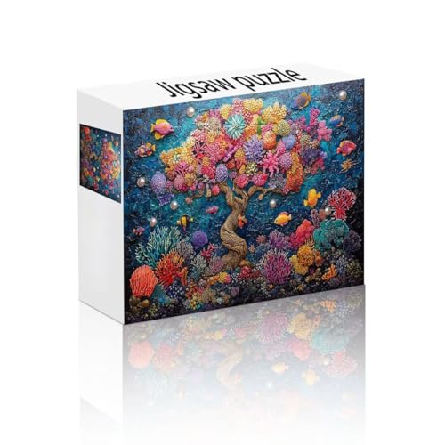 Puzzle Erwachsene 24 Teile Baum, Koralle Puzzle Lernspiel Herausforderung Schwierigkeit, Vielfältig und Bunt Puzzlespiele, Freizeitaktivität Lustige Geschenke Wohndeko für Erwachsene ab 14 Jahren W-0 Puzzle Erwachsene 24 Teile Baum, Koralle Puzzle Lernspiel Herausforderung Schwierigkeit, Vielfältig und Bunt Puzzlespiele, Freizeitaktivität Lustige Geschenke Wohndeko für Erwachsene ab 14 Jahren W-0 von Linncen