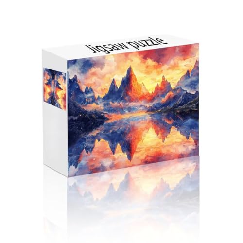 Puzzle Erwachsene 24 Teile Berg, Landschaft Puzzle Lernspiel Herausforderung Schwierigkeit, Vielfältig Bunt Puzzlespiele, Freizeitaktivität Lustige Geschenke Wohndeko für Erwachsene ab 14 Jahren F-7 Puzzle Erwachsene 24 Teile Berg, Landschaft Puzzle Lernspiel Herausforderung Schwierigkeit, Vielfältig Bunt Puzzlespiele, Freizeitaktivität Lustige Geschenke Wohndeko für Erwachsene ab 14 Jahren F-7 von Linncen