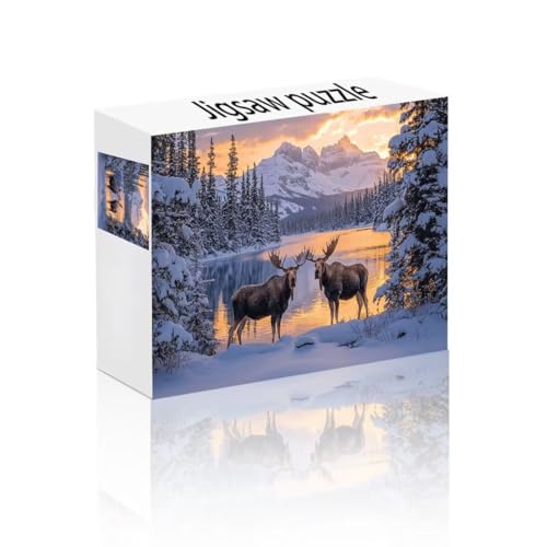 Puzzle Erwachsene 24 Teile Berg, REH Puzzle Lernspiel Herausforderung Schwierigkeit, Vielfältig und Bunt Puzzlespiele, Freizeitaktivität Lustige Geschenke Wohndeko für Erwachsene ab 14 Jahren Q-9 von Linncen