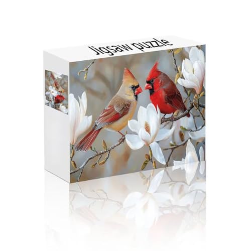 Puzzle Erwachsene 24 Teile Orchidee, Vogel Puzzle Lernspiel Herausforderung Schwierigkeit, Vielfältig Bunt Puzzlespiele, Freizeitaktivität Lustige Geschenke Wohndeko für Erwachsene ab 14 Jahren E-8 von Linncen