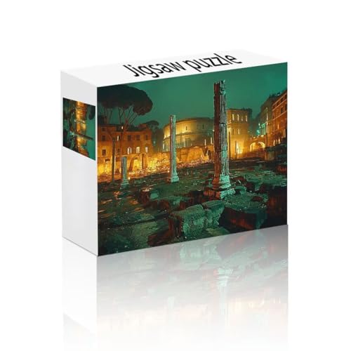 Puzzle Erwachsene 24 Teile Stadt, Landschaft Puzzle Lernspiel Herausforderung Schwierigkeit, Vielfältig Bunt Puzzlespiele, Freizeitaktivität Lustige Geschenke Wohndeko für Erwachsene ab 14 Jahren B-7 von Linncen