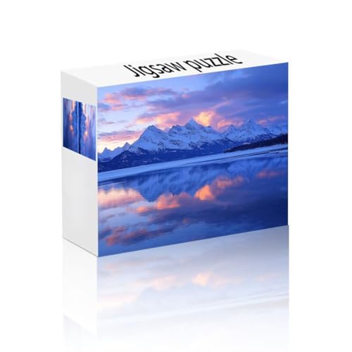 Puzzle Erwachsene 300 Teile Berg, Landschaft Puzzle Lernspiel Herausforderung Schwierigkeit, Vielfältig Bunt Puzzlespiele, Freizeitaktivität Lustige Geschenke Wohndeko für Erwachsene ab 14 Jahren I-3 von Linncen