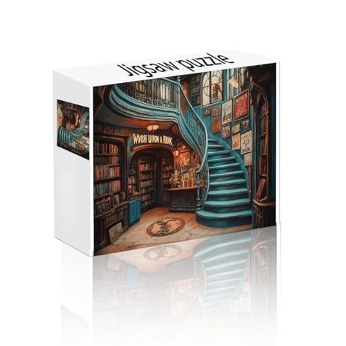 Puzzle Erwachsene 300 Teile Bibliothek, Zimmer Puzzle Lernspiel Herausforderung Schwierigkeit, Vielfältig Puzzlespiele, Freizeitaktivität Lustige Geschenke Wohndeko für Erwachsene ab 14 Jahren J-9 Puzzle Erwachsene 300 Teile Bibliothek, Zimmer Puzzle Lernspiel Herausforderung Schwierigkeit, Vielfältig Puzzlespiele, Freizeitaktivität Lustige Geschenke Wohndeko für Erwachsene ab 14 Jahren J-9 von Linncen