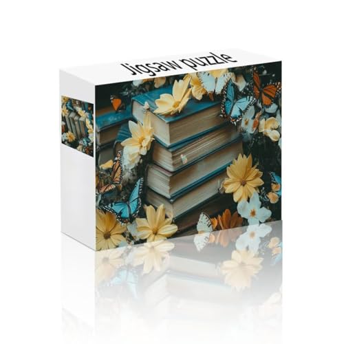 Puzzle Erwachsene 300 Teile Buch, Anlage Puzzle Lernspiel Herausforderung Schwierigkeit, Vielfältig und Bunt Puzzlespiele, Freizeitaktivität Lustige Geschenke Wohndeko für Erwachsene ab 14 Jahren G-0 von Linncen