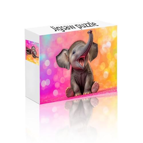 Puzzle Erwachsene 300 Teile Elefant, Niedlich Puzzle Lernspiel Herausforderung Schwierigkeit, Vielfältig Bunt Puzzlespiele, Freizeitaktivität Lustige Geschenke Wohndeko für Erwachsene ab 14 Jahren Q-9 Puzzle Erwachsene 300 Teile Elefant, Niedlich Puzzle Lernspiel Herausforderung Schwierigkeit, Vielfältig Bunt Puzzlespiele, Freizeitaktivität Lustige Geschenke Wohndeko für Erwachsene ab 14 Jahren Q-9 von Linncen