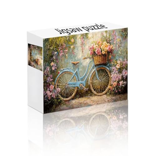 Puzzle Erwachsene 300 Teile Fahrrad, Blume Puzzle Lernspiel Herausforderung Schwierigkeit, Vielfältig Bunt Puzzlespiele, Freizeitaktivität Lustige Geschenke Wohndeko für Erwachsene ab 14 Jahren S-4 Puzzle Erwachsene 300 Teile Fahrrad, Blume Puzzle Lernspiel Herausforderung Schwierigkeit, Vielfältig Bunt Puzzlespiele, Freizeitaktivität Lustige Geschenke Wohndeko für Erwachsene ab 14 Jahren S-4 von Linncen