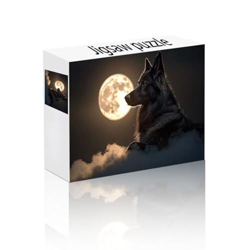 Puzzle Erwachsene 300 Teile Mond, Hund Puzzle Lernspiel Herausforderung Schwierigkeit, Vielfältig und Bunt Puzzlespiele, Freizeitaktivität Lustige Geschenke Wohndeko für Erwachsene ab 14 Jahren J-3 Puzzle Erwachsene 300 Teile Mond, Hund Puzzle Lernspiel Herausforderung Schwierigkeit, Vielfältig und Bunt Puzzlespiele, Freizeitaktivität Lustige Geschenke Wohndeko für Erwachsene ab 14 Jahren J-3 von Linncen