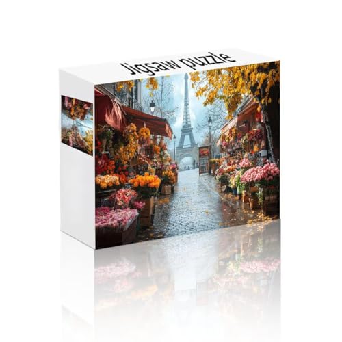 Puzzle Erwachsene 300 Teile Paris, Blume Puzzle Lernspiel Herausforderung Schwierigkeit, Vielfältig und Bunt Puzzlespiele, Freizeitaktivität Lustige Geschenke Wohndeko für Erwachsene ab 14 Jahren F-4 Puzzle Erwachsene 300 Teile Paris, Blume Puzzle Lernspiel Herausforderung Schwierigkeit, Vielfältig und Bunt Puzzlespiele, Freizeitaktivität Lustige Geschenke Wohndeko für Erwachsene ab 14 Jahren F-4 von Linncen