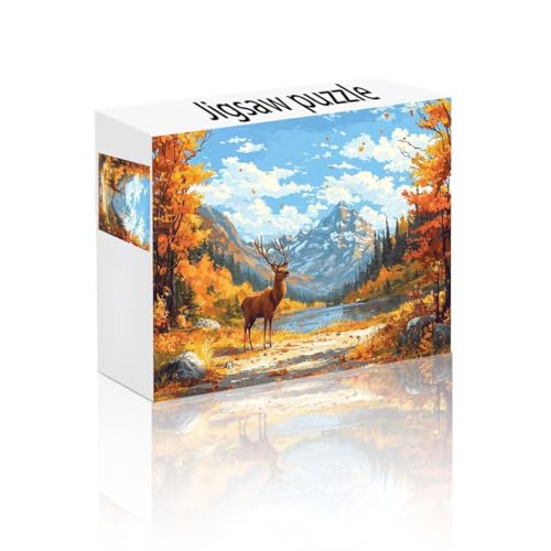 Puzzle Erwachsene 300 Teile REH, Landschaft Puzzle Lernspiel Herausforderung Schwierigkeit, Vielfältig Bunt Puzzlespiele, Freizeitaktivität Lustige Geschenke Wohndeko für Erwachsene ab 14 Jahren J-5 Puzzle Erwachsene 300 Teile REH, Landschaft Puzzle Lernspiel Herausforderung Schwierigkeit, Vielfältig Bunt Puzzlespiele, Freizeitaktivität Lustige Geschenke Wohndeko für Erwachsene ab 14 Jahren J-5 von Linncen
