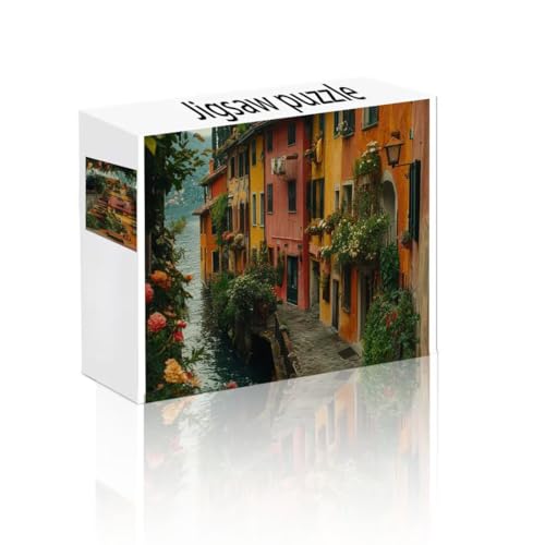 Puzzle Erwachsene 300 Teile Stadt, Blume Puzzle Lernspiel Herausforderung Schwierigkeit, Vielfältig und Bunt Puzzlespiele, Freizeitaktivität Lustige Geschenke Wohndeko für Erwachsene ab 14 Jahren V-8 von Linncen