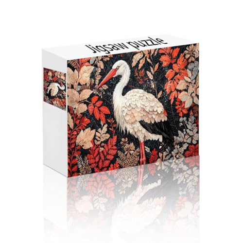 Puzzle Erwachsene 300 Teile Tier, Blätter Puzzle Lernspiel Herausforderung Schwierigkeit, Vielfältig und Bunt Puzzlespiele, Freizeitaktivität Lustige Geschenke Wohndeko für Erwachsene ab 14 Jahren M-6 von Linncen