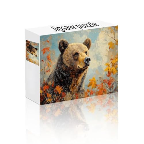 Puzzle Erwachsene 300 Teile Tragen, Retro Puzzle Lernspiel Herausforderung Schwierigkeit, Vielfältig und Bunt Puzzlespiele, Freizeitaktivität Lustige Geschenke Wohndeko für Erwachsene ab 14 Jahren T-8 von Linncen