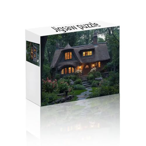 Puzzle Erwachsene 300 Teile Wald, Haus Puzzle Lernspiel Herausforderung Schwierigkeit, Vielfältig und Bunt Puzzlespiele, Freizeitaktivität Lustige Geschenke Wohndeko für Erwachsene ab 14 Jahren V-3 Puzzle Erwachsene 300 Teile Wald, Haus Puzzle Lernspiel Herausforderung Schwierigkeit, Vielfältig und Bunt Puzzlespiele, Freizeitaktivität Lustige Geschenke Wohndeko für Erwachsene ab 14 Jahren V-3 von Linncen