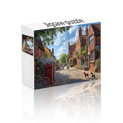 Puzzle Erwachsene 300 Teile Wolke, Ländlich Puzzle Lernspiel Herausforderung Schwierigkeit, Vielfältig Bunt Puzzlespiele, Freizeitaktivität Lustige Geschenke Wohndeko für Erwachsene ab 14 Jahren E-3 von Linncen