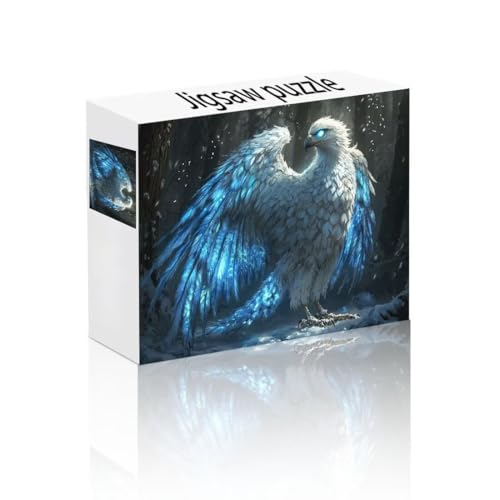 Puzzle Erwachsene 500 Teile Adler, Cool Puzzle Lernspiel Herausforderung Schwierigkeit, Vielfältig und Bunt Puzzlespiele, Freizeitaktivität Lustige Geschenke Wohndeko für Erwachsene ab 14 Jahren T-2 von Linncen