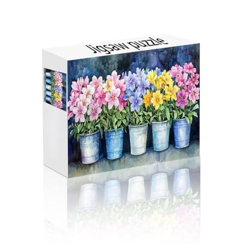Puzzle Erwachsene 500 Teile Blume, Anlage Puzzle Lernspiel Herausforderung Schwierigkeit, Vielfältig und Bunt Puzzlespiele, Freizeitaktivität Lustige Geschenke Wohndeko für Erwachsene ab 14 Jahren C-7 Puzzle Erwachsene 500 Teile Blume, Anlage Puzzle Lernspiel Herausforderung Schwierigkeit, Vielfältig und Bunt Puzzlespiele, Freizeitaktivität Lustige Geschenke Wohndeko für Erwachsene ab 14 Jahren C-7 von Linncen