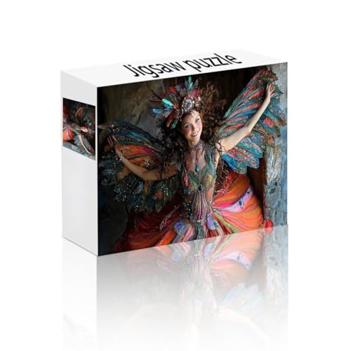 Puzzle Erwachsene 500 Teile Elf, Mädchen Puzzle Lernspiel Herausforderung Schwierigkeit, Vielfältig und Bunt Puzzlespiele, Freizeitaktivität Lustige Geschenke Wohndeko für Erwachsene ab 14 Jahren E-4 Puzzle Erwachsene 500 Teile Elf, Mädchen Puzzle Lernspiel Herausforderung Schwierigkeit, Vielfältig und Bunt Puzzlespiele, Freizeitaktivität Lustige Geschenke Wohndeko für Erwachsene ab 14 Jahren E-4 von Linncen