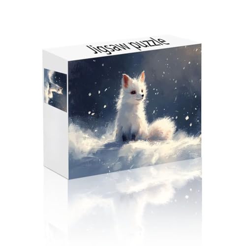 Puzzle Erwachsene 500 Teile Fuchs, Schnee Puzzle Lernspiel Herausforderung Schwierigkeit, Vielfältig und Bunt Puzzlespiele, Freizeitaktivität Lustige Geschenke Wohndeko für Erwachsene ab 14 Jahren N-8 Puzzle Erwachsene 500 Teile Fuchs, Schnee Puzzle Lernspiel Herausforderung Schwierigkeit, Vielfältig und Bunt Puzzlespiele, Freizeitaktivität Lustige Geschenke Wohndeko für Erwachsene ab 14 Jahren N-8 von Linncen