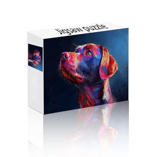 Puzzle Erwachsene 500 Teile Hund, Tier Puzzle Lernspiel Herausforderung Schwierigkeit, Vielfältig und Bunt Puzzlespiele, Freizeitaktivität Lustige Geschenke Wohndeko für Erwachsene ab 14 Jahren P-8 Puzzle Erwachsene 500 Teile Hund, Tier Puzzle Lernspiel Herausforderung Schwierigkeit, Vielfältig und Bunt Puzzlespiele, Freizeitaktivität Lustige Geschenke Wohndeko für Erwachsene ab 14 Jahren P-8 von Linncen
