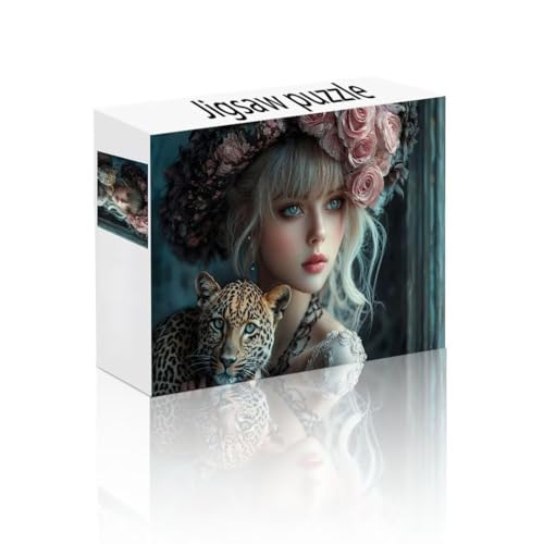 Puzzle Erwachsene 500 Teile Leopard, Mädchen Puzzle Lernspiel Herausforderung Schwierigkeit, Vielfältig Bunt Puzzlespiele, Freizeitaktivität Lustige Geschenke Wohndeko für Erwachsene ab 14 Jahren L-4 Puzzle Erwachsene 500 Teile Leopard, Mädchen Puzzle Lernspiel Herausforderung Schwierigkeit, Vielfältig Bunt Puzzlespiele, Freizeitaktivität Lustige Geschenke Wohndeko für Erwachsene ab 14 Jahren L-4 von Linncen